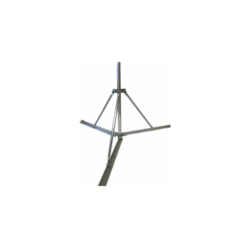 Antennaállvány lapostetőre KICSI (120°-os, háromlábú)