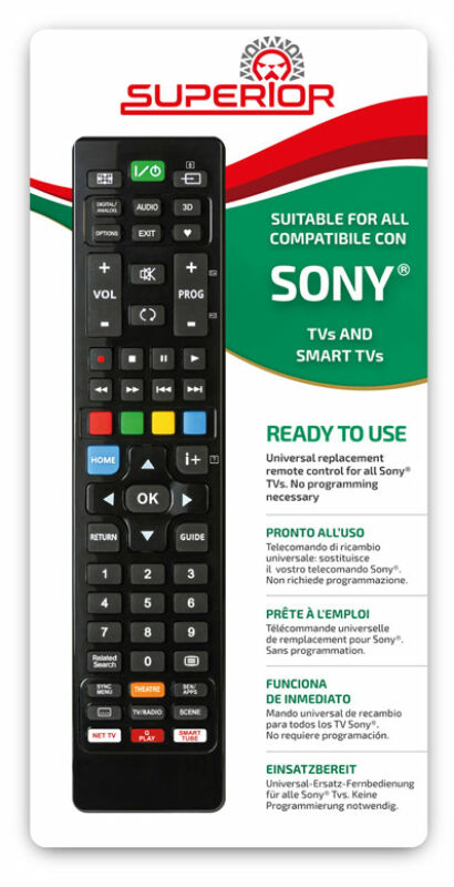 Távirányító Superior Sony Smart TV-hez