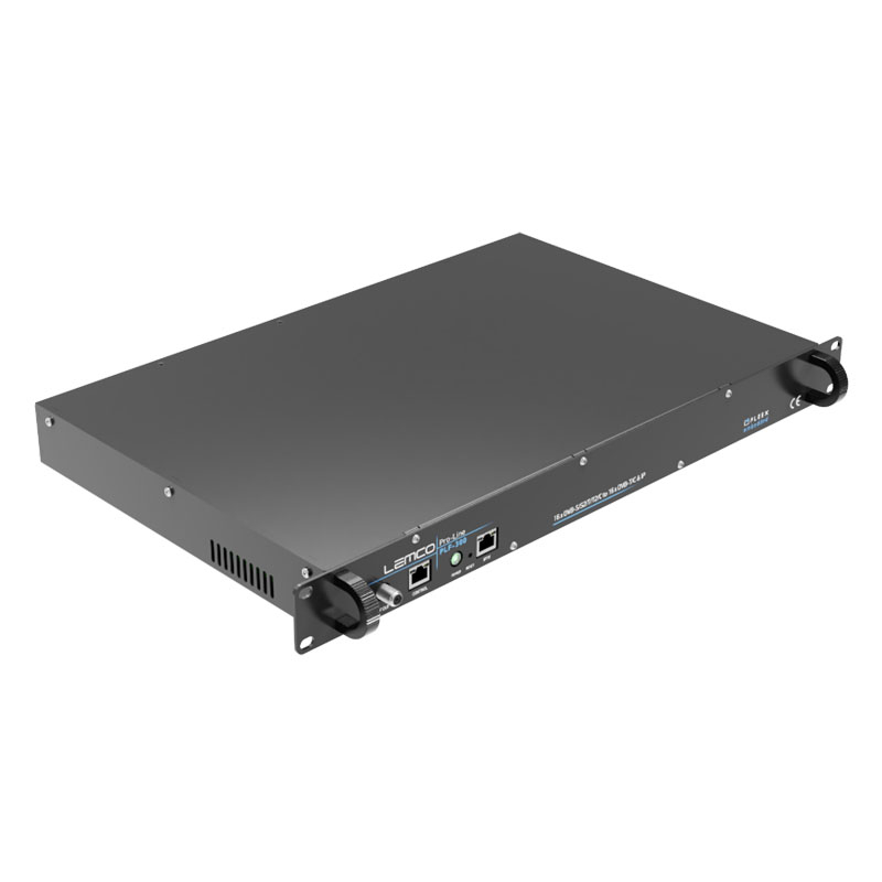 LEMCO PLF-300 fejállomás 16 x DVB-S/S2/T/T2/C to 16 x DVB-T/C & IP