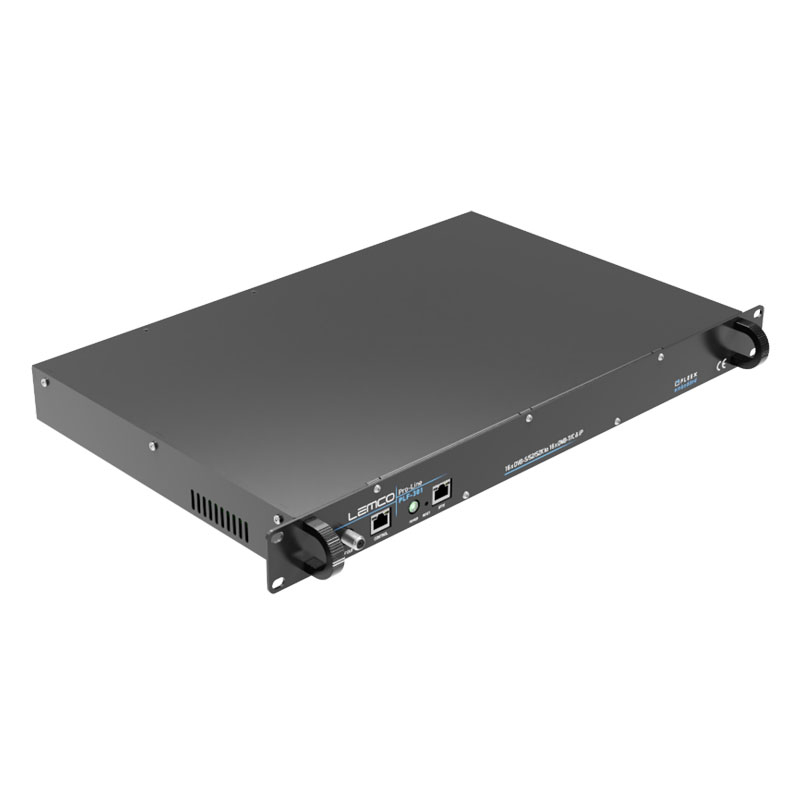 LEMCO PLF-301 fejállomás 16 x DVB-S/S2/S2X to 16 x DVB-T/C & IP